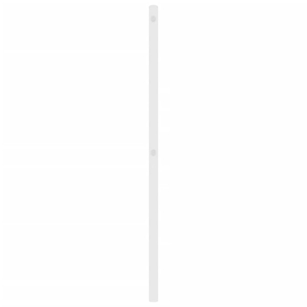 Cabeceira de cama 160 cm metal branco M 4