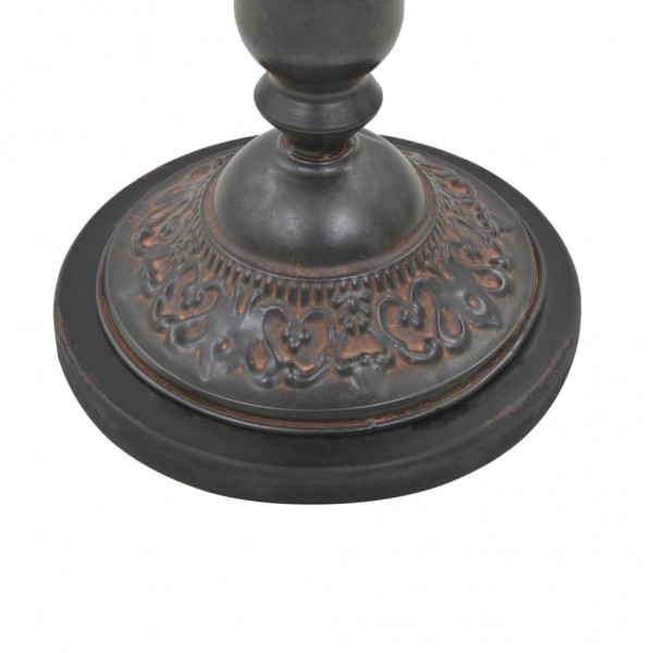 Mesa de extremidade madeira de abeto maciça 40x64 cm castanho M 5