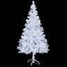 Árbol de Navidad artificial con luces y bolas 230 ramas 120 cm 3