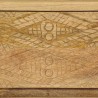 Mueble para TV madera maciza de mango 110x30x40 cm 2