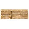 Mueble para TV madera maciza de mango 110x30x40 cm 3