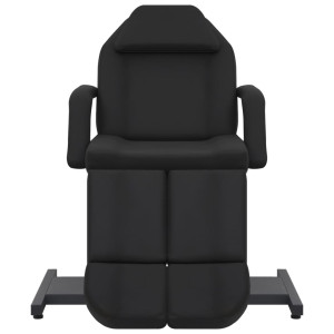 Cadeira de esteticista couro artificial 180x62x78 cm preto H