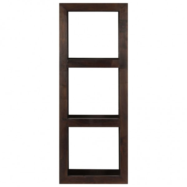 Estantería de madera maciza de acacia 40x30x110 cm M 3