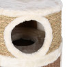 Barril arranhador para gatos 60 cm erva marinha 5