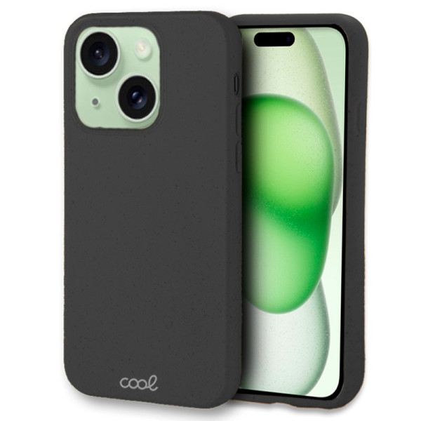 Carcasa COOL para iPhone 15 Plus Eco Biodegradable Negro D