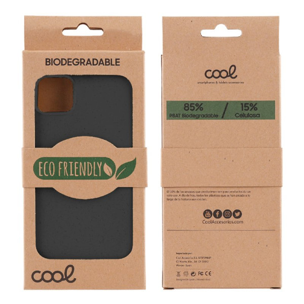 Carcasa COOL para iPhone 15 Plus Eco Biodegradable Negro M 7