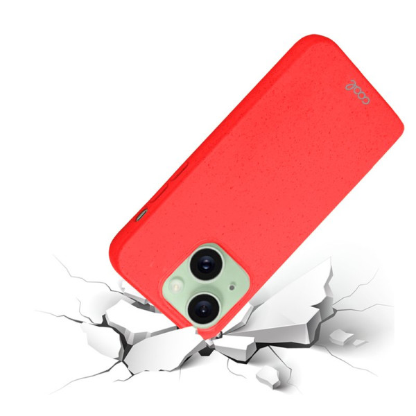 Carcaça COOL para iPhone 15 Plus Eco Biodegradável Vermelho M 3