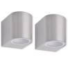 Luzes de parede exterior 2 pcs 2
