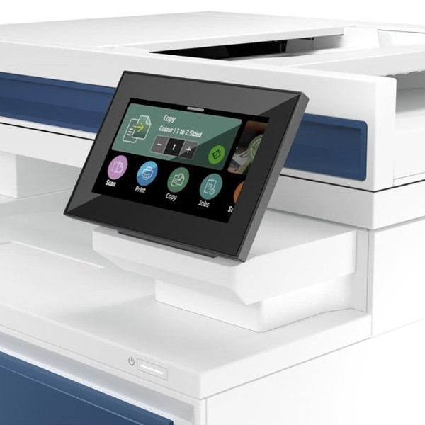 Multifunção HP LaserJet Pro 4302FDW Wifi branco/azul M 4