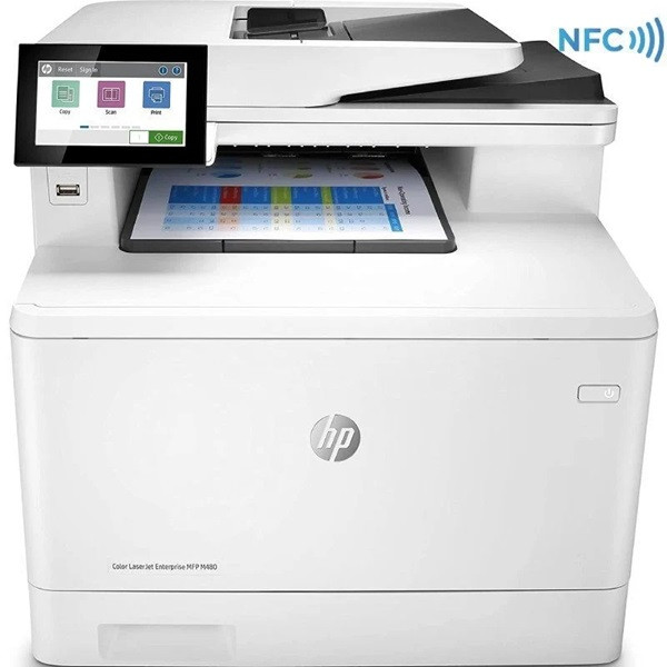 Impresora HP Laserjet MFP M480F Multifunción WiFi blanca D