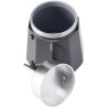 Cafetera italiana MONIX Vitro Noir M640012 12 xícaras pretas 4
