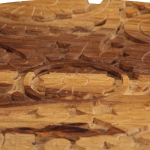 Mesas de centro 2 piezas madera maciza de sheesham H