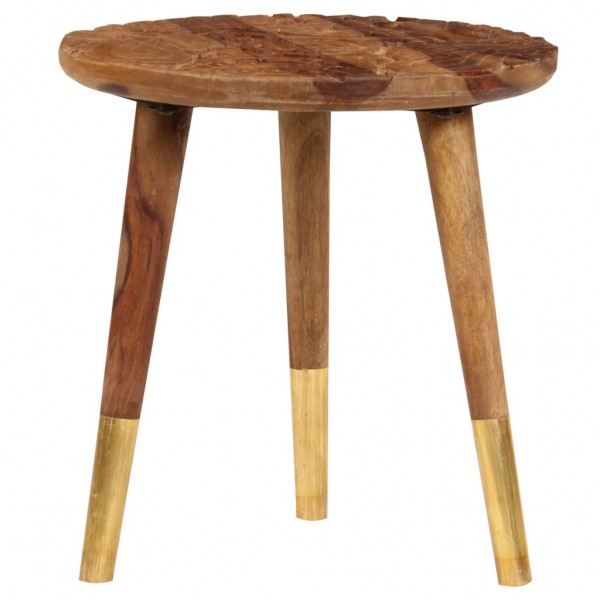 Mesas de centro 2 piezas madera maciza de sheesham M 5