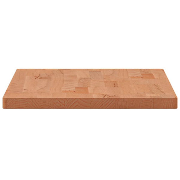 Tablero rectangular de madera maciza de haya 80x40x2.5 cm M 5