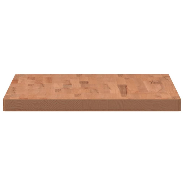 Tablero rectangular de madera maciza de haya 100x60x4 cm M 5