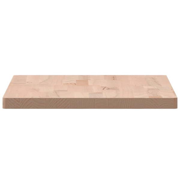 Encimera de baño madera maciza de haya 60x40x2.5 cm M 5
