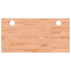 Tablero de escritorio madera maciza de haya 110x55x1.5 cm H
