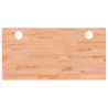 Tablero de escritorio madera maciza de haya 110x55x1.5 cm 2
