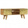 Mueble para TV de madera de mango maciza 120x30x45 cm 1