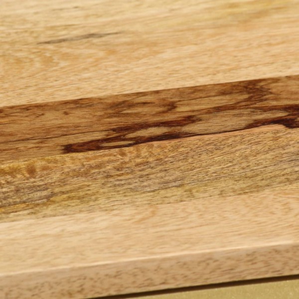 Mueble para TV de madera de mango maciza 120x30x45 cm M 4