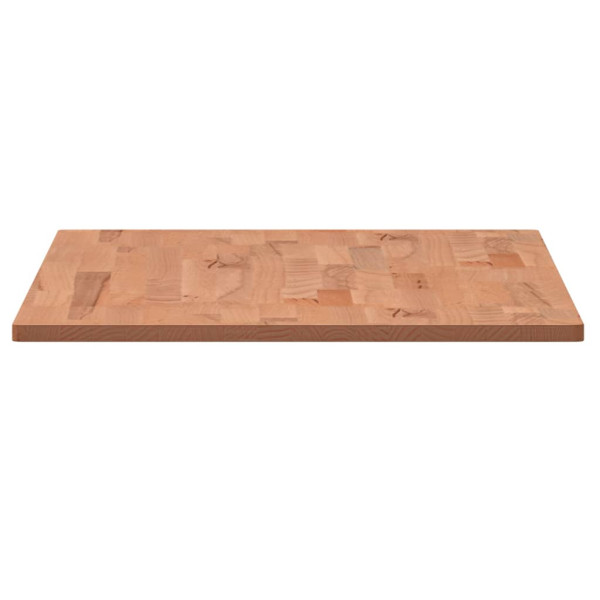 Tablero rectangular de madera maciza de haya 80x40x1.5 cm M 5