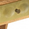 Mesa de centro madeira de mangueira maciça 90x50x40 cm 5