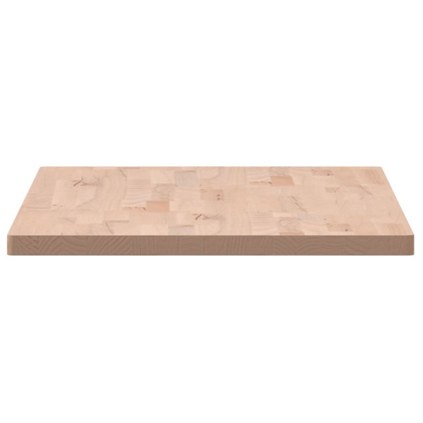 Tablero rectangular de madera maciza de haya 100x50x2.5 cm M 5