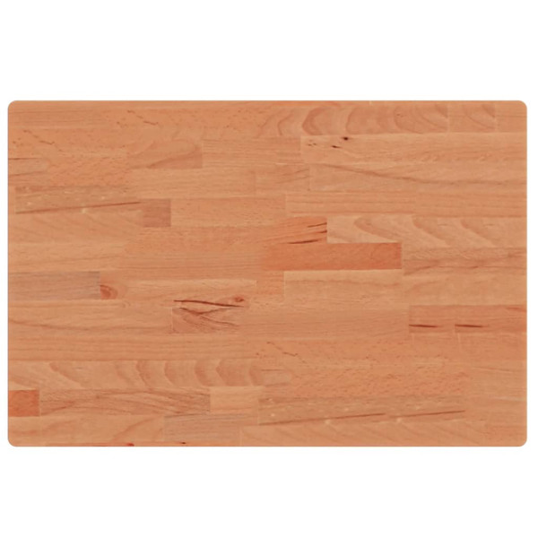 Tablero rectangular de madera maciza de haya 60x40x2.5 cm M 2