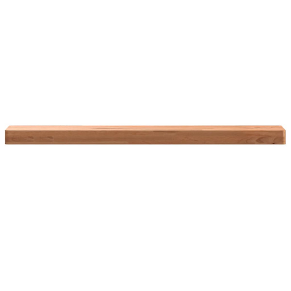 Estante de pared madera maciza de haya 80x20x4 cm M 4