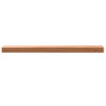 Estante de pared madera maciza de haya 80x20x4 cm 4