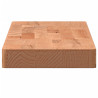 Estante de pared madera maciza de haya 80x20x4 cm 5