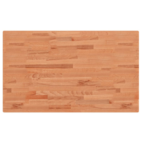 Tablero rectangular de madera maciza de haya 100x60x1.5 cm M 2