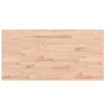 Tablero rectangular de madera maciza de haya 100x50x4 cm 2