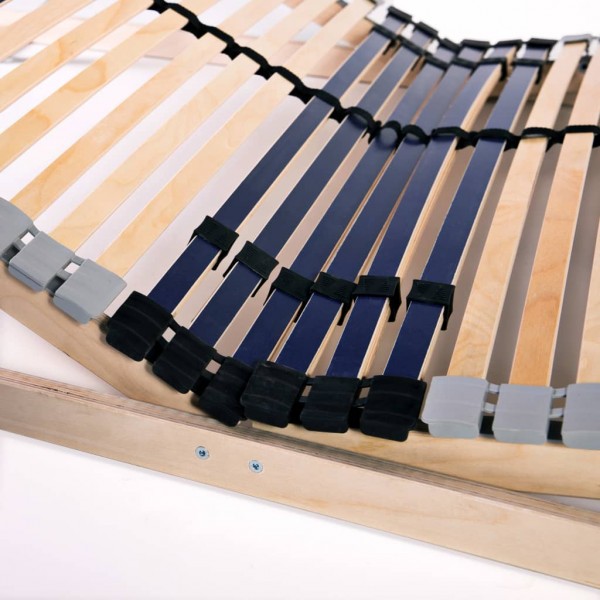 Somier de láminas con 42 listones de 7 regiones 120x200 cm M 5