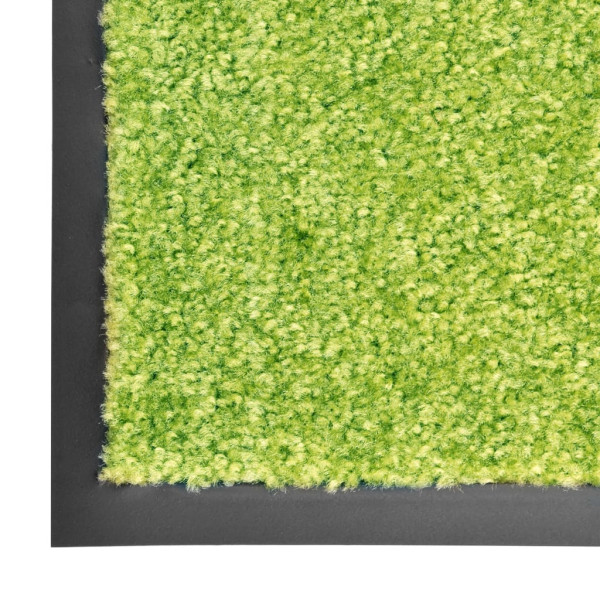 Felpudo lavable verde 60x180 cm M 3