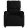 Sillón de masaje reclinable cuero sintético negro 4