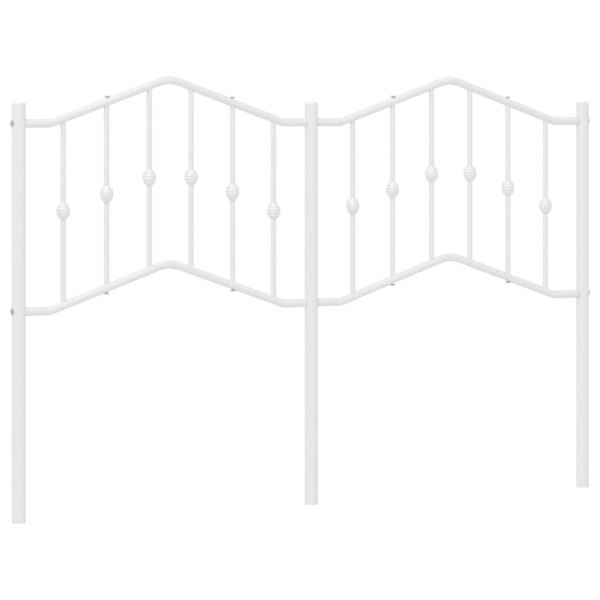 Cabeceira de cama 150 cm metal branco M 2