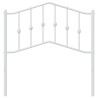Cabecero de metal blanco 90 cm 3