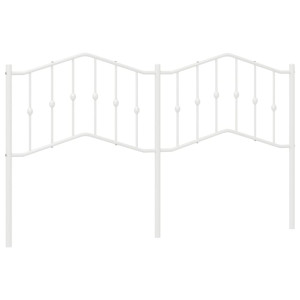 Cabecero de metal blanco 160 cm H