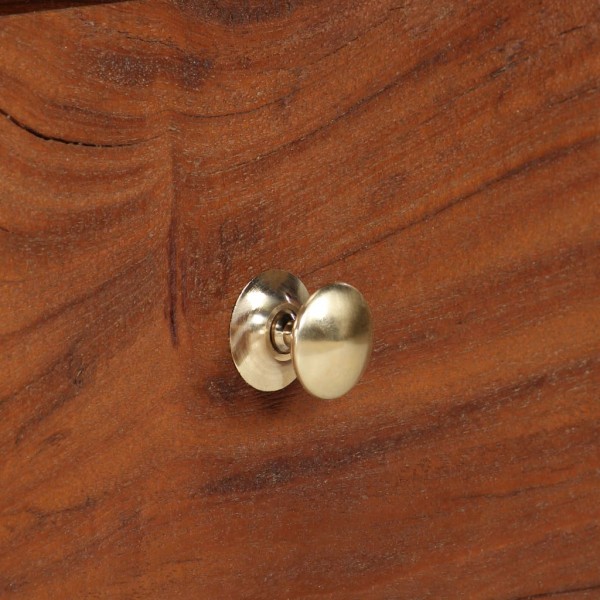 Mueble para TV de madera maciza reciclada 140x30x40 cm M 3