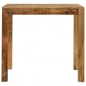 Mesa de jantar madeira de mangueira maciça 82x80x76 cm H