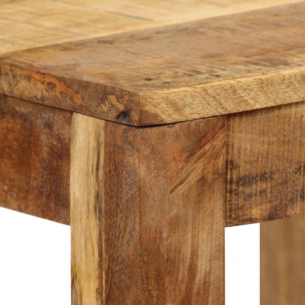 Mesa de comedor de madera maciza de mango 82x80x76 cm M 4