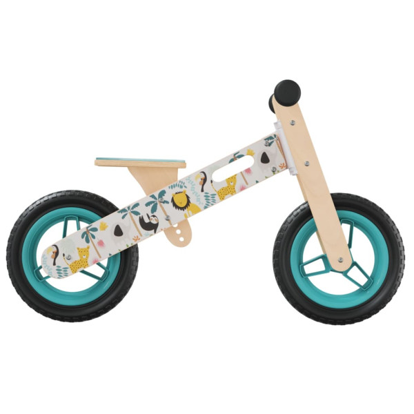 Bicicleta de equilibrio para niños estampado azul M 4