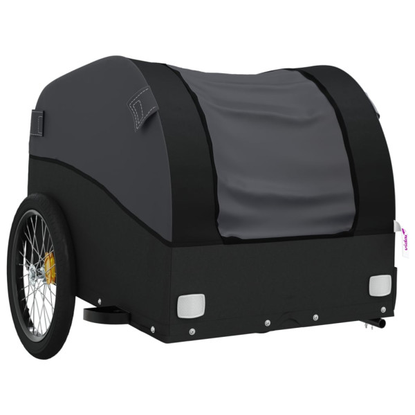 Remolque de carga para bicicleta hierro negro 45 kg M 4