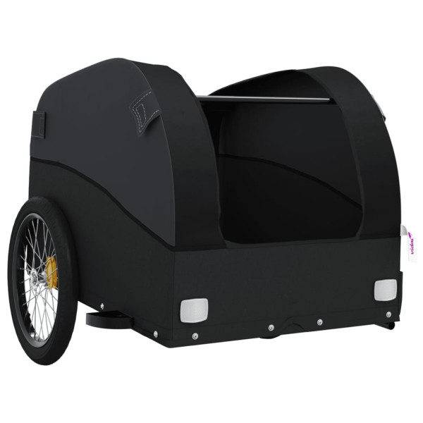 Remolque de carga para bicicleta hierro negro 45 kg M 5