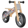 Bicicleta de equilibrio para niños estampado gris 1