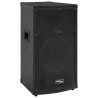 Coluna palco Hifi profissional passiva 1000 W 37x37x64 cm preto 1