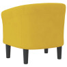 Poltrona veludo amarelo 5