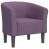 Sillón de tela morado 2