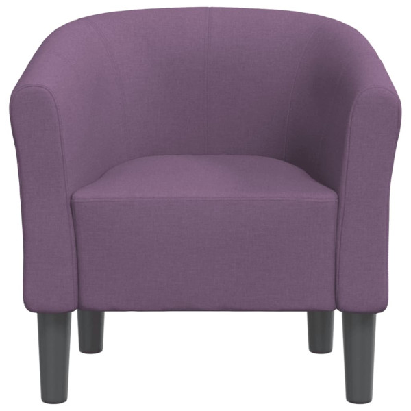 Sillón de tela morado M 3